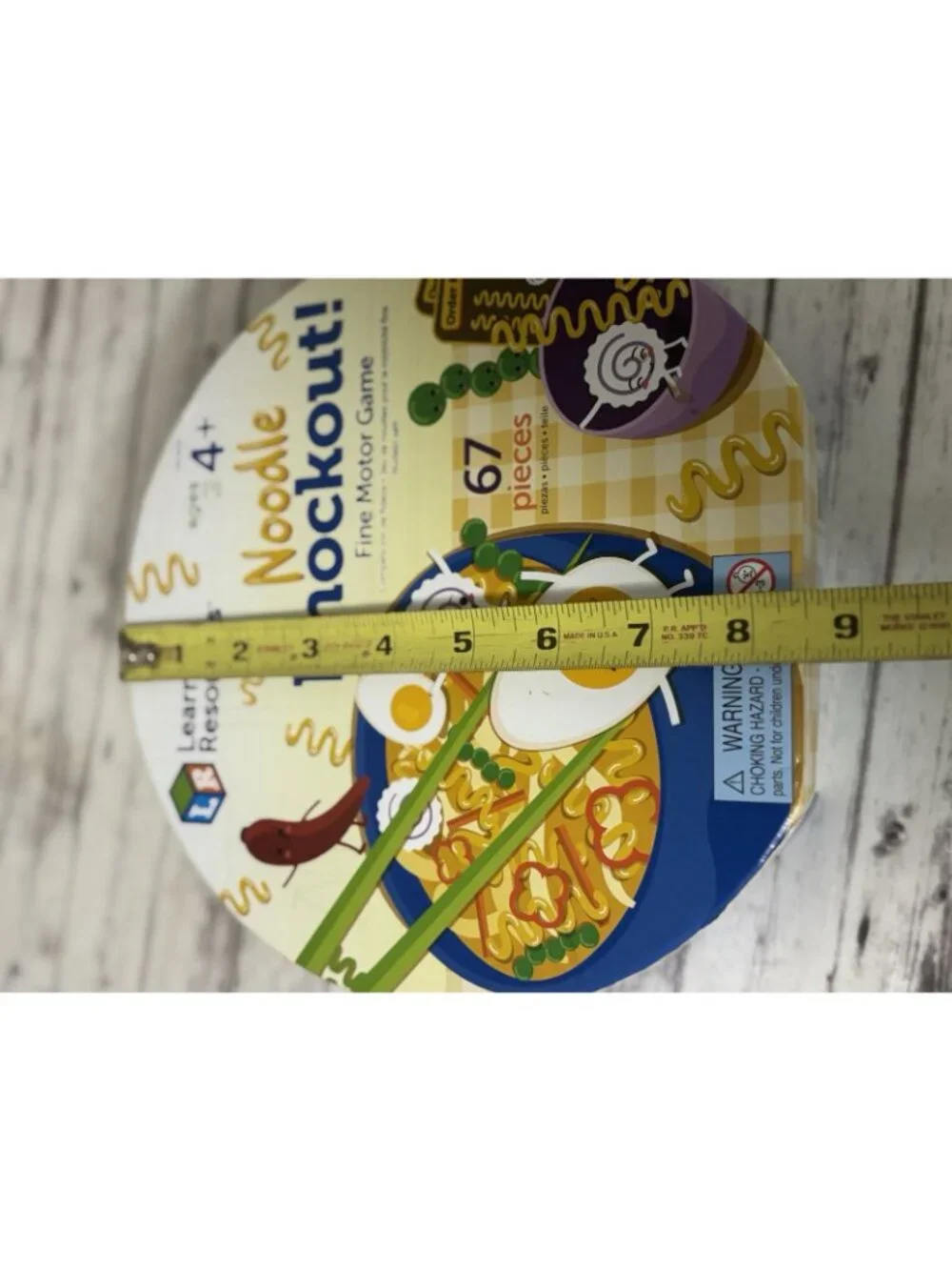 Learning Resources Noodle Knockout Fine Motor Game Ages 4+